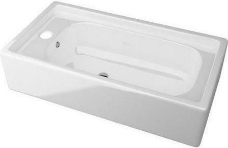 Drop Litos 50 Countertop with Sink & Mirror Glossy Lacquer L45xW24.5xH60cm Granite