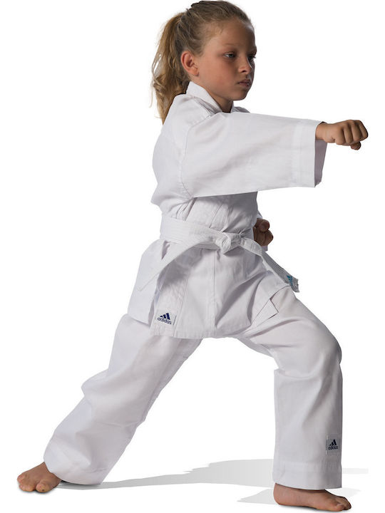adidas Karate Uniform Flash Evolution Παιδική Στολή Καράτε Λευκή