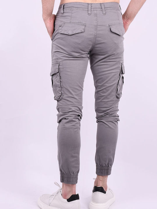 Fabric cargo trousers grey Grey Grey