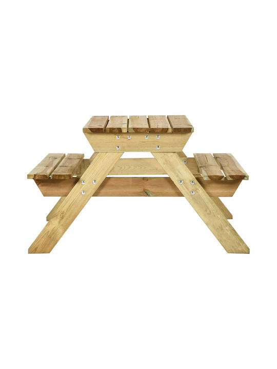 Tisch Stabil Pine tree 110x123x73cm