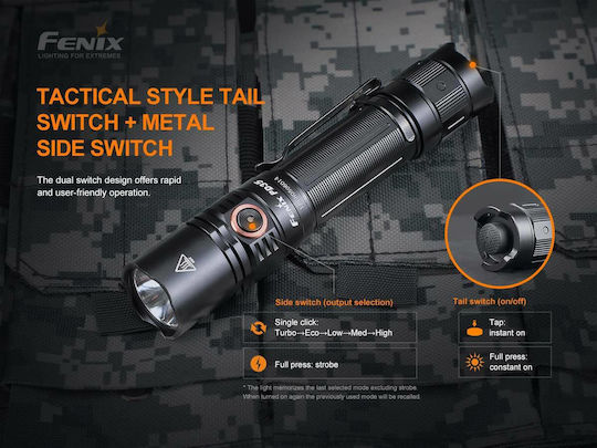 Fenix LED IP68 с Максимална Яркост 1700лм PD35 V3.0 Черен