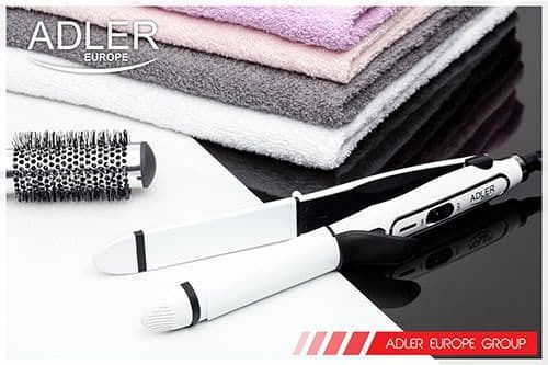 Adler AD-2104 2in1 AD 2104 Πρέσα Μαλλιών με Κεραμικές Πλάκες 50W