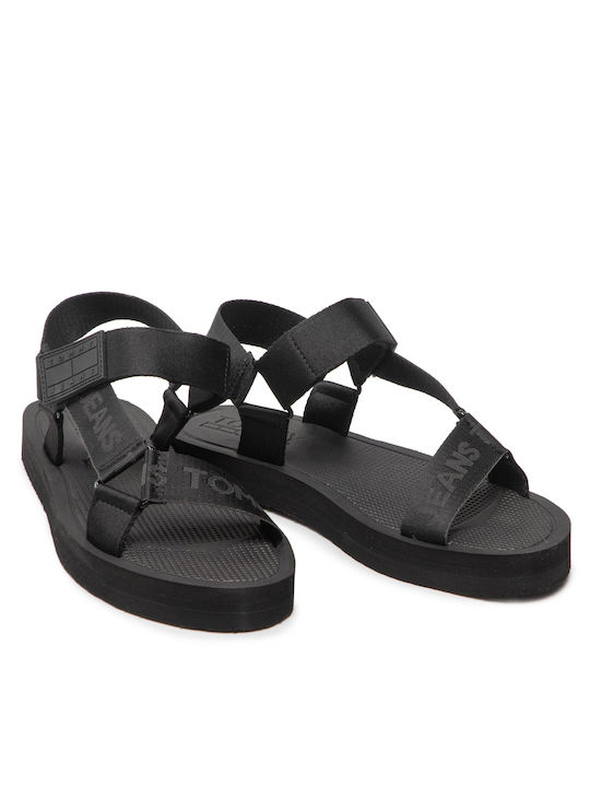 Herrensandalen in Schwarz Farbe
