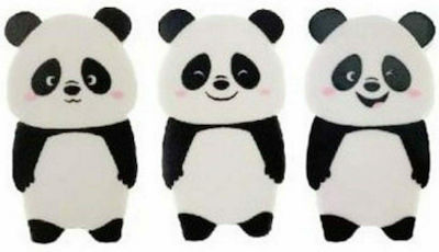 Ediglam Eraser Set for Pencil and Pen Panda 3pcs