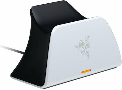 Razer PS5 Charging Station for 1 Controller with Dock Port Quick Charging Stand White RC21-01900100-R3M1