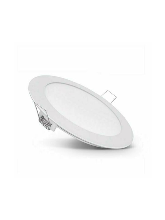 Optonica Кръгла Металик Вграден Спот с Патрон Вграден LED Бял 11.8x11.8см. 1бр Optonica Кръгла Металик Вграден Спот с Патрон Вграден LED Бял 11.8x11.8см. 1бр