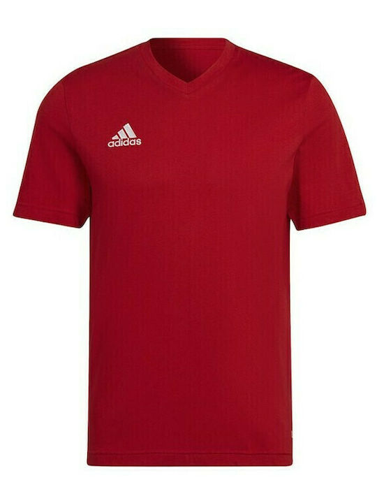 Entrada 22 Aeroready Sportliches T-Shirt Rot