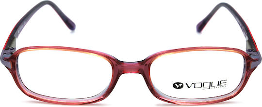 Vogue Kids Acetate Prescription Eyeglass Frame Red VO2354 1256