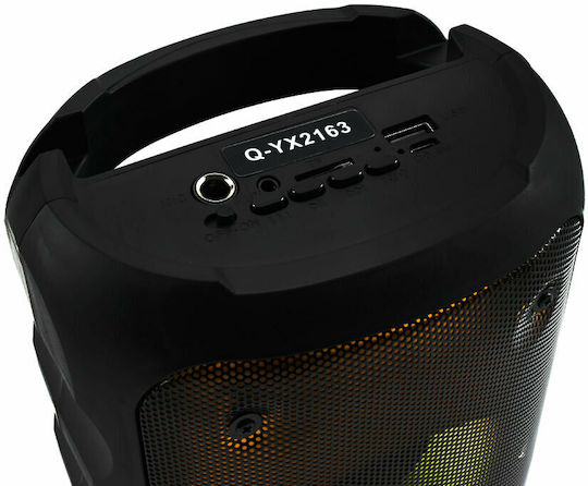 Andowl Q-YX2163 Bluetooth Speaker 5W with Radio and Battery Life up to 3 hours Black