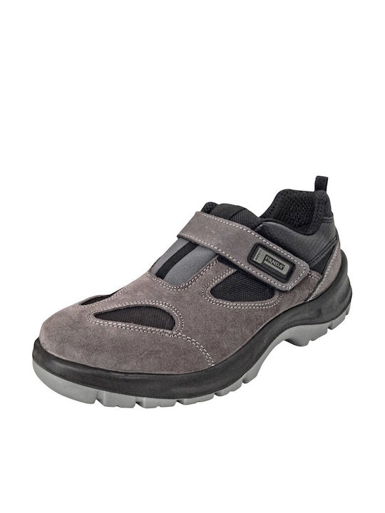 Cofra Auge Suede Low Safety Gray S1 with Certification SRC