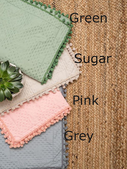Palamaiki Morgan Σετ Κουβερλί Μονό Microfiber Sugar 160x240cm 2τμχ