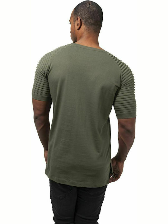 Urban Classics Men's Short Sleeve T-shirt Olive