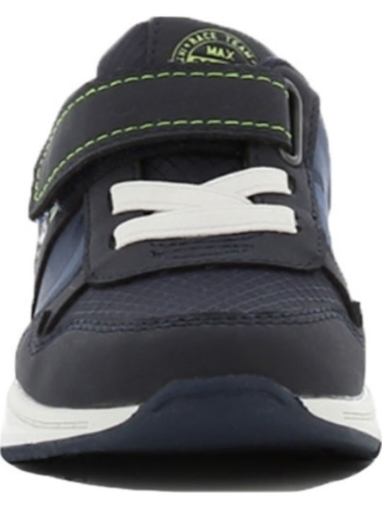 Παιδικά Sneakers με Σκρατς Navy Μπλε