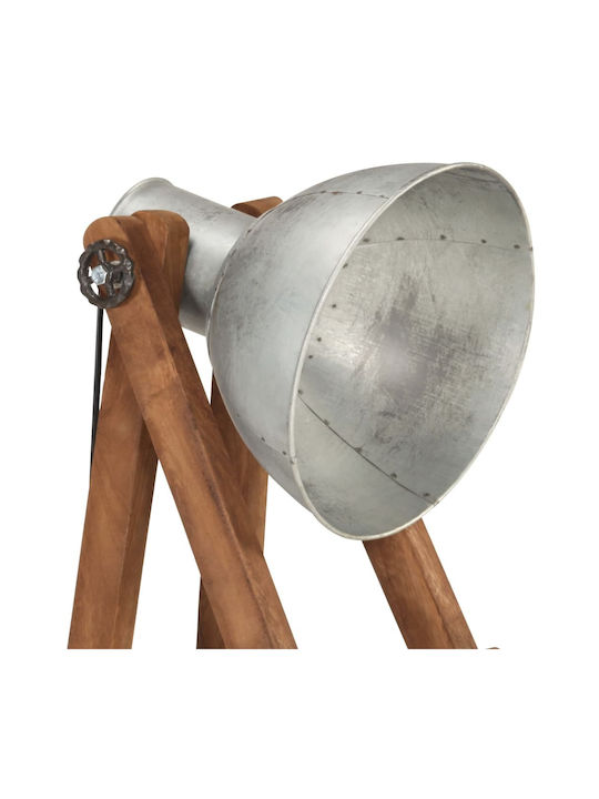 vidaXL Vintage Φωτιστικό Δαπέδου Υ150εκ. με Ντουί για Λαμπτήρα E27 Καφέ