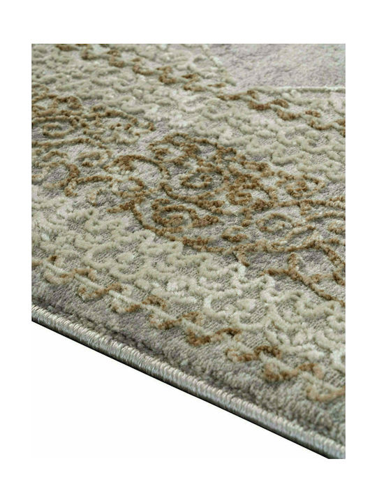 Madi Fort Rug Rectangular Grey