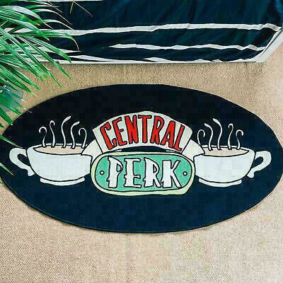 Grupo Erik Πατάκι Εισόδου Οβάλ Μοκέτα Central Perk Friends Μαύρο 71x133εκ. 92870 Μαύρα Grupo Erik Πατάκι Εισόδου Οβάλ Μοκέτα Central Perk Friends Μαύρο 71x133εκ. 92870 Μαύρα