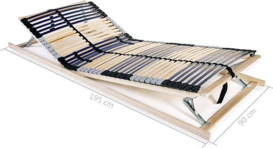 Ergonomic Frame for Single Matress 90x200cm with Lifting Mechanism