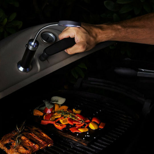 Navaris Grill Lens Set LED Grill Lamps with Magnetic Base