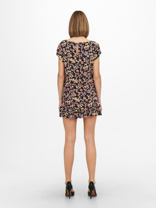 Only Feminin Tricou Floral Multicolor