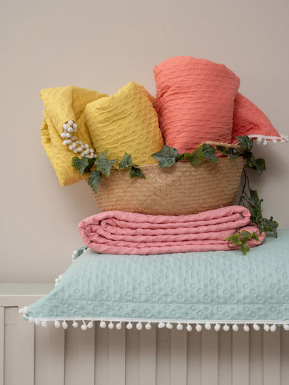 Palamaiki Juniper Βρεφικό Κουβερλί Microfiber Bubble 110x140cm
