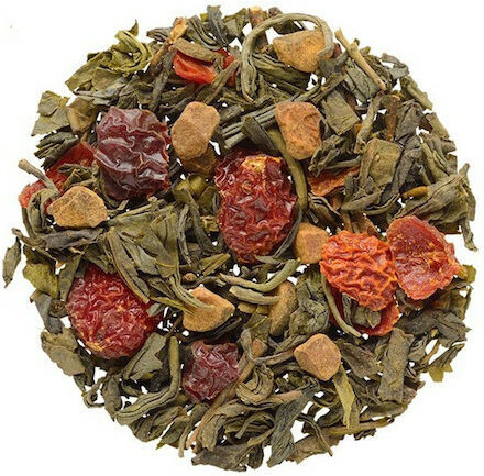 MPACHARADIKO Verde Ceai 50gr 1buc cu Aromă Guarana & Rosehips 107511-50gr