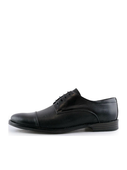 Men's Leather Casual Shoes Black 2288-0593-000001