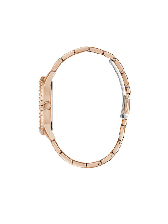 Guess Uhr mit Rose Gold Metallarmband