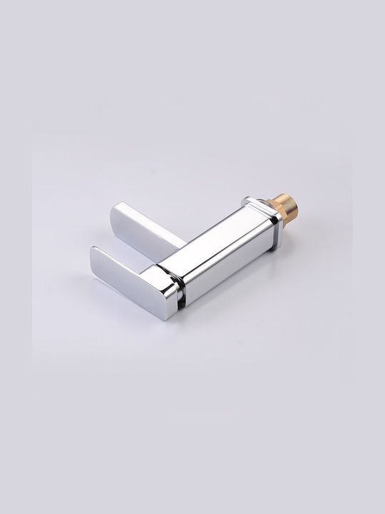 PO71 Mixing Sink Faucet Silver