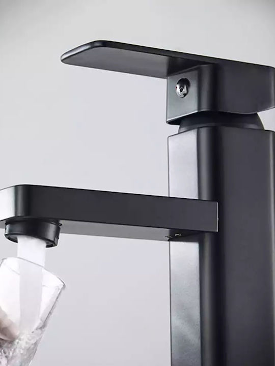PO38 Mixing Sink Faucet Black