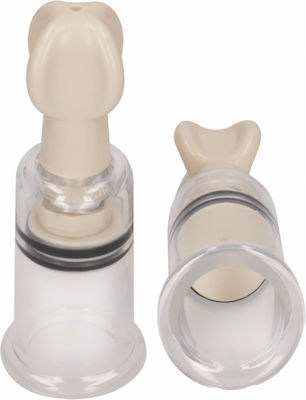 Shots Pumped Nipple Suction Set Αναρροφητής Sfârcuri Mici Transparent 2buc