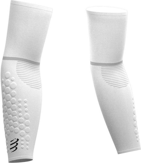 Compressport Armforce Ultralight Περιαγκωνίδα σε Λευκό χρώμα SU00008B-315