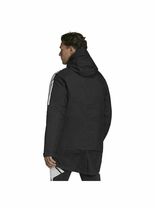 Adidas Condivo 22 Herren Winter Jacke Parka Schwarz