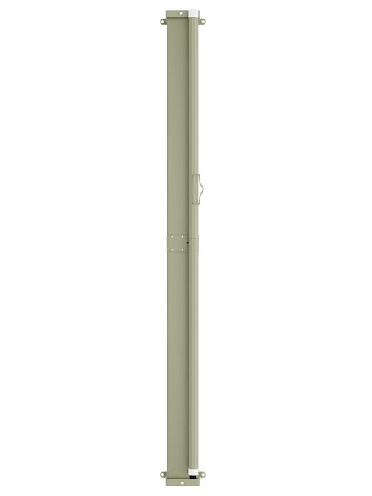 vidaXL Rulou lateral de umbrire Grădină Maro x6m