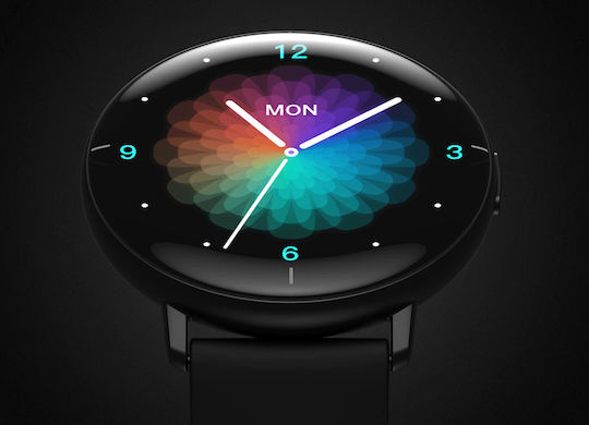 Mibro Lite Smartwatch με Παλμογράφο (Μαύρο)