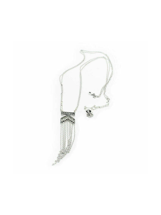 Karl Lagerfeld K Fringe Necklace