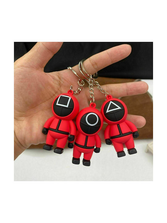 Keychain Squid Game 3D Worker Plastic