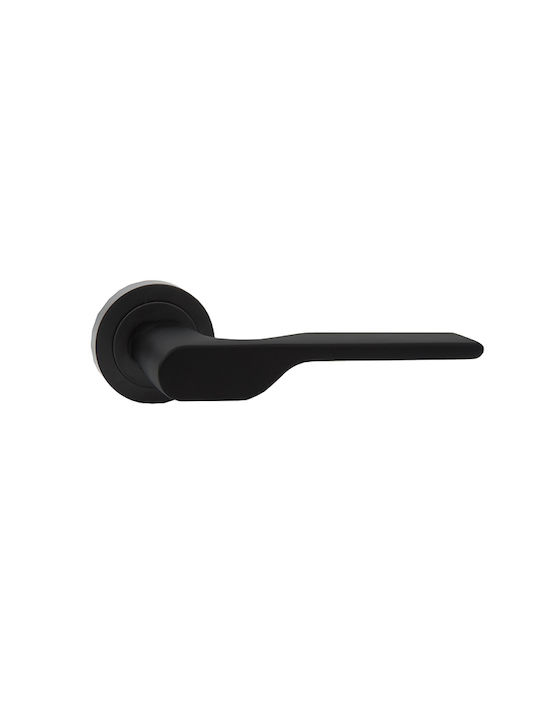 Door Knob KS124 - Deco (Matt Black) (Left Front Door Piece)