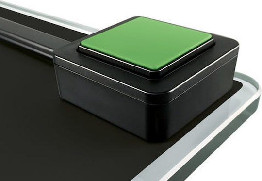 Soehnle Shape Sense Connect 50 Smart Badezimmerwaage mit Körperfettmessung & Bluetooth in Schwarz Farbe
