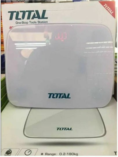 Total Digital Bathroom Scale White TESA41801