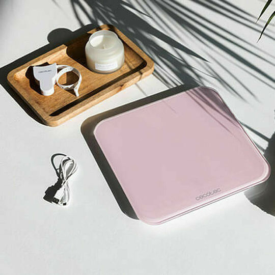Cecotec 9350 Surface Precision Digital Bathroom Scale Pink