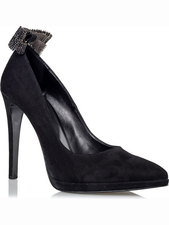 Mairiboo for Envie Pointed Toe Black Heels