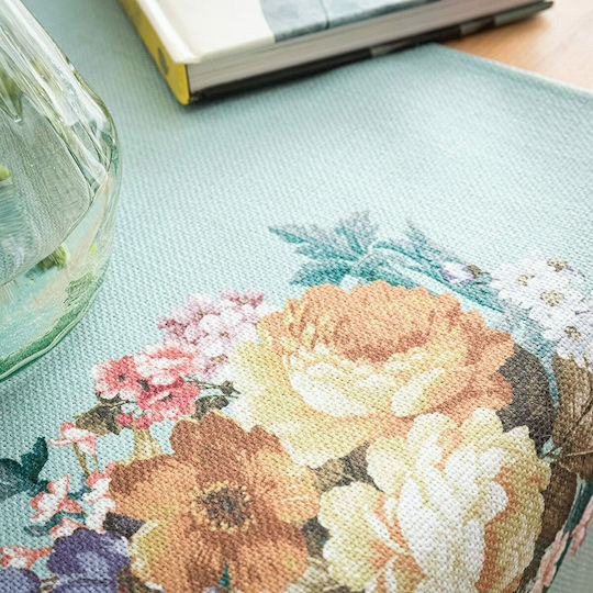 Gofis Home Runner Jocasta 414 Turquoise 40x150cm