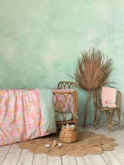 Nima Little Paradise Бебешка кувертюра Памук Многоцветен 100x140см