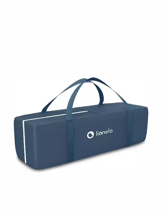 Lionelo Lene Πάρκο με Στρώμα Navy Μπλε 100x100cm