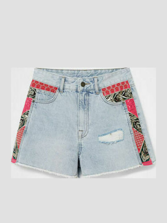 Cartag Women's Jean Shorts Stone Wash