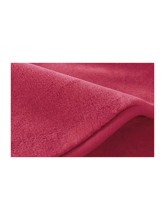 Belpla 802 Pătură Simplă Catifea Fuchsia Single 160x220 cm Fuchsia