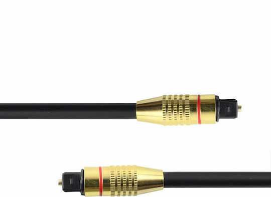 Optical Audio Cable TOS male - TOS male Μαύρο 3m (18360)