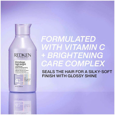 Redken Blondage High Bright Conditioner για Προστασία Χρώματος για Βαμμένα Μαλλιά 300ml