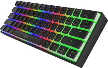 Genesis Thor 660 Gaming Μηχανικό Πληκτρολόγιο 60% με Gateron Red διακόπτες και RGB φωτισμό (Αγγλικό US)