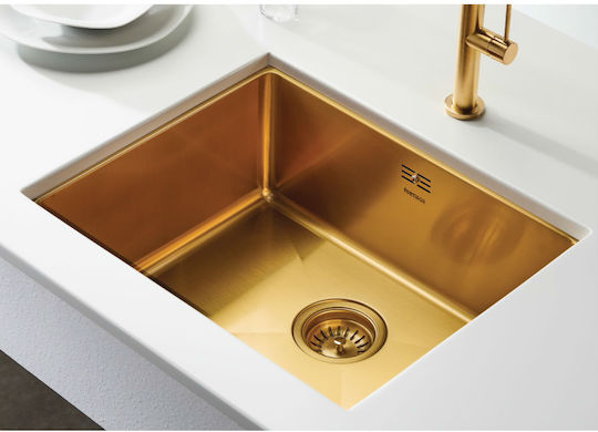 Fortinox Squadro Υποκαθήμενος Inox Brushed Μ74xΠ44cm Fortinox Squadro Υποκαθήμενος Inox Brushed Μ74xΠ44cm